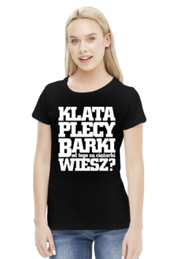 Klata Plecy Barki - damska ciemna