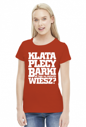 Klata Plecy Barki - damska ciemna