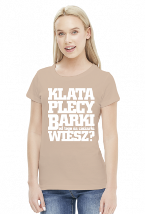 Klata Plecy Barki - damska ciemna