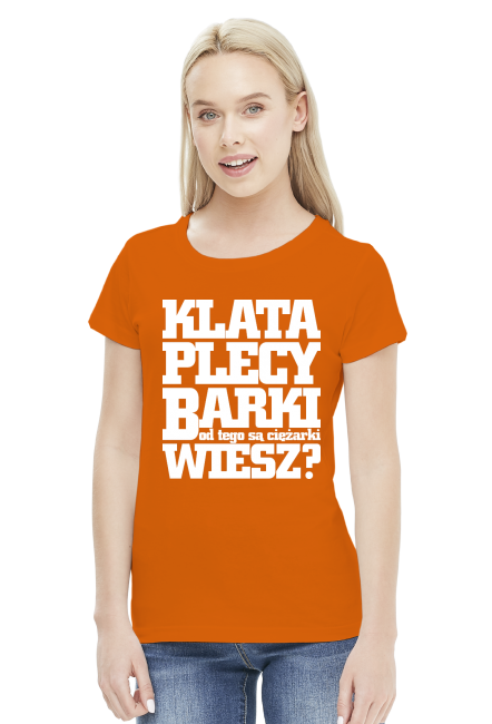 Klata Plecy Barki - damska ciemna