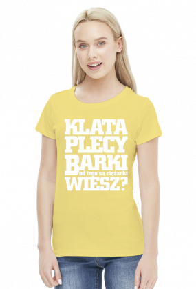 Klata Plecy Barki - damska ciemna