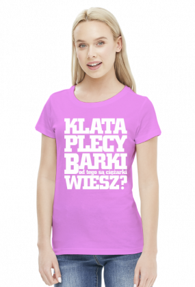 Klata Plecy Barki - damska ciemna