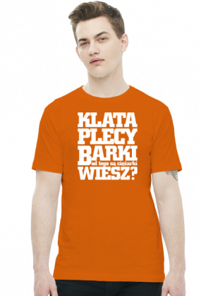 Klata Plecy Barki - męska ciemna