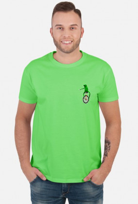 Frog on a unicycle | Żaba na monocyklu | That boi