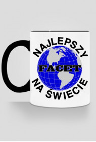 Najlepszy facet na świecie kubek kolor