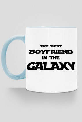 The Best Boyfriend in the galaxy kubek kolor