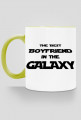 The Best Boyfriend in the galaxy kubek kolor