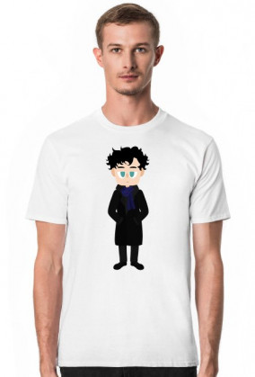 Cute Sherlock Koszulka Męska