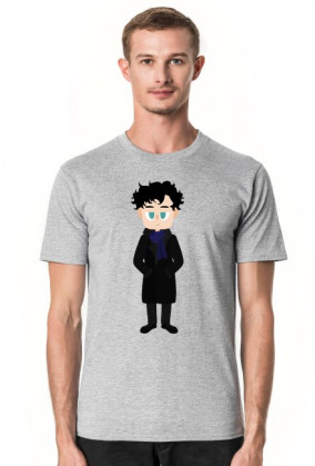 Cute Sherlock Koszulka Męska