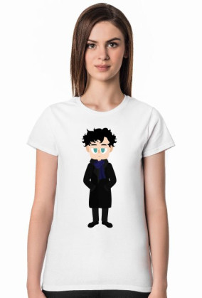 Cute Sherlock Koszulka Damska