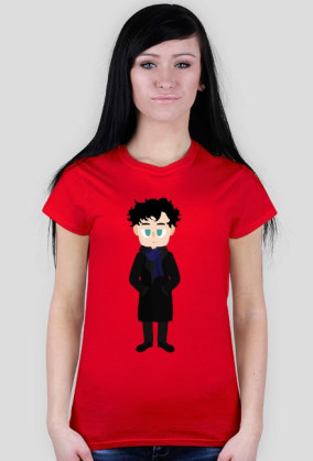 Cute Sherlock Koszulka Damska