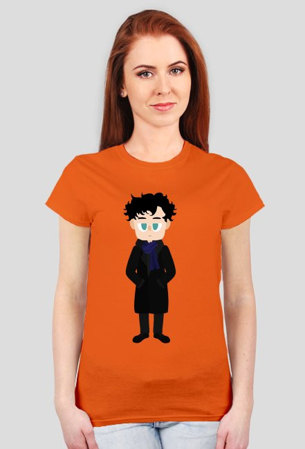 Cute Sherlock Koszulka Damska
