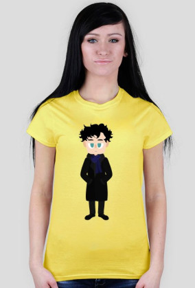 Cute Sherlock Koszulka Damska