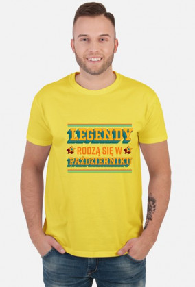 Koszulka Legendy rodzą się w Październiku