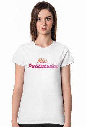 Koszulka Miss Października