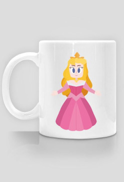 Cute Princess Aurora Kubek