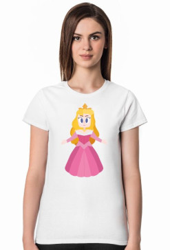 Cute Princess Aurora Koszulka Damska