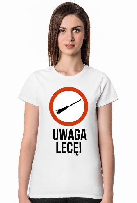 Koszulka Uwaga Lecę