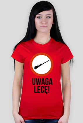 Koszulka Uwaga Lecę