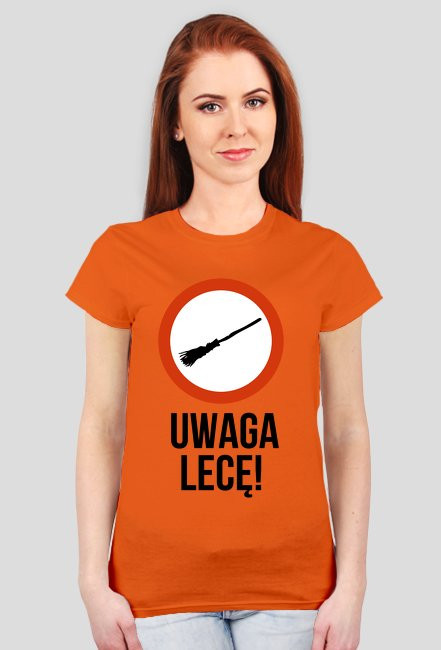 Koszulka Uwaga Lecę