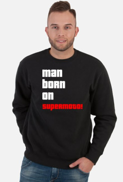 Man born on supermoto