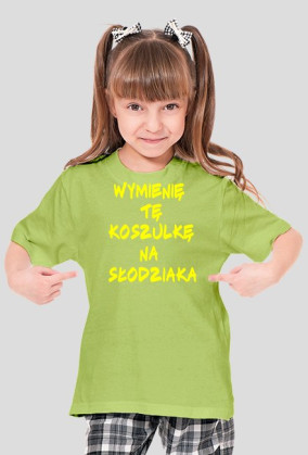 Koszulka dziewczęca Słodziak
