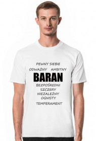 t-shirt - znak zodiaku, baran