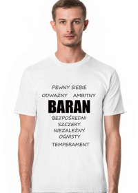 t-shirt - znak zodiaku, baran