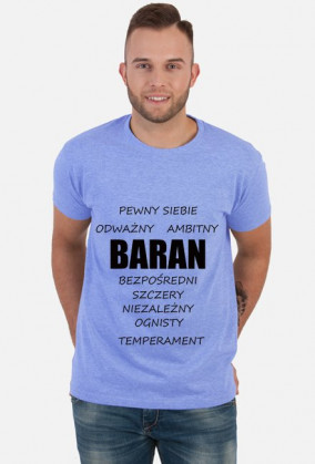 t-shirt - znak zodiaku, baran