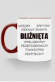 kubek, kolorowe ucho - znak zodiaku, bliźnięta