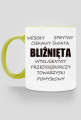 kubek, kolorowe ucho - znak zodiaku, bliźnięta