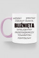 kubek, kolorowe ucho - znak zodiaku, bliźnięta