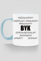kubek, kolorowe ucho - znak zodiaku, byk