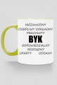 kubek, kolorowe ucho - znak zodiaku, byk