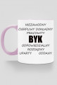 kubek, kolorowe ucho - znak zodiaku, byk