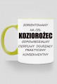 kubek, kolorowe ucho - znak zodiaku, koziorożec