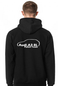Audi A3 8L Polish Team bluza męska z kapturem