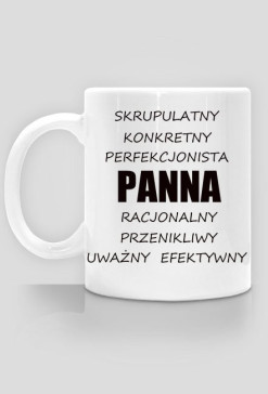 kubek - znak zodiaku, panna
