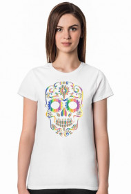 Meksykańska czaszka holo