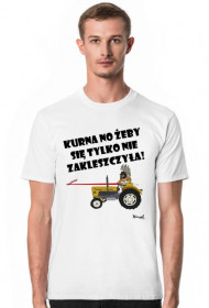 kurn no żeby tylko się nie zakleszczyła!