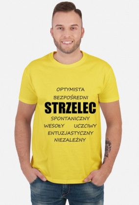t-shirt - znak zodiaku, strzelec