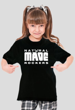 Koszulka dla dziewczynki Natural Made Rockers