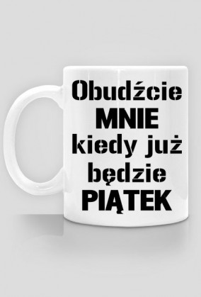 Kubek Obudźcie mnie