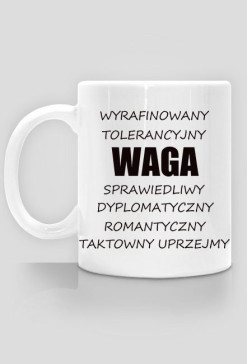 kubek - znak zodiaku, waga
