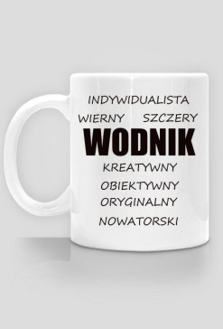 kubek - znak zodiaku, wodnik