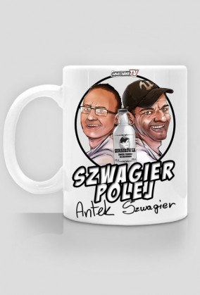 Kubek Szwagier polej z podpisami