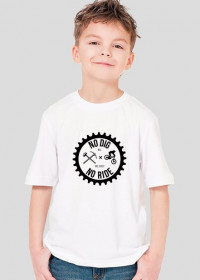 T-shirt kids NDNR Black text