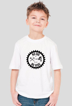 T-shirt kids NDNR Black text