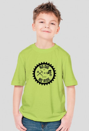 T-shirt kids NDNR Black text