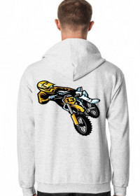Bluza z kapturem rozsuwana motocross 13